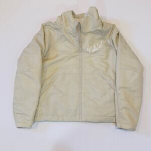 Nike NSW 3-in-1 Jacket Men's Small Sherpa Fleece Reversible Full Zip Tan Winter